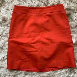 Ann Taylor red skirt